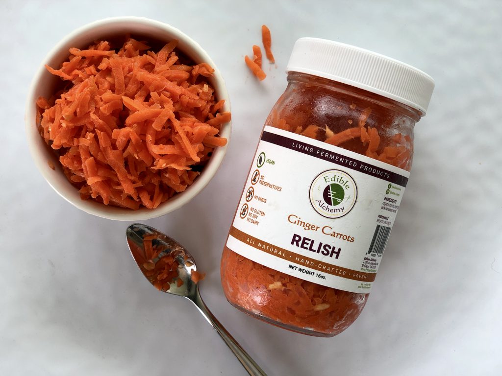 fermented relish for gut health