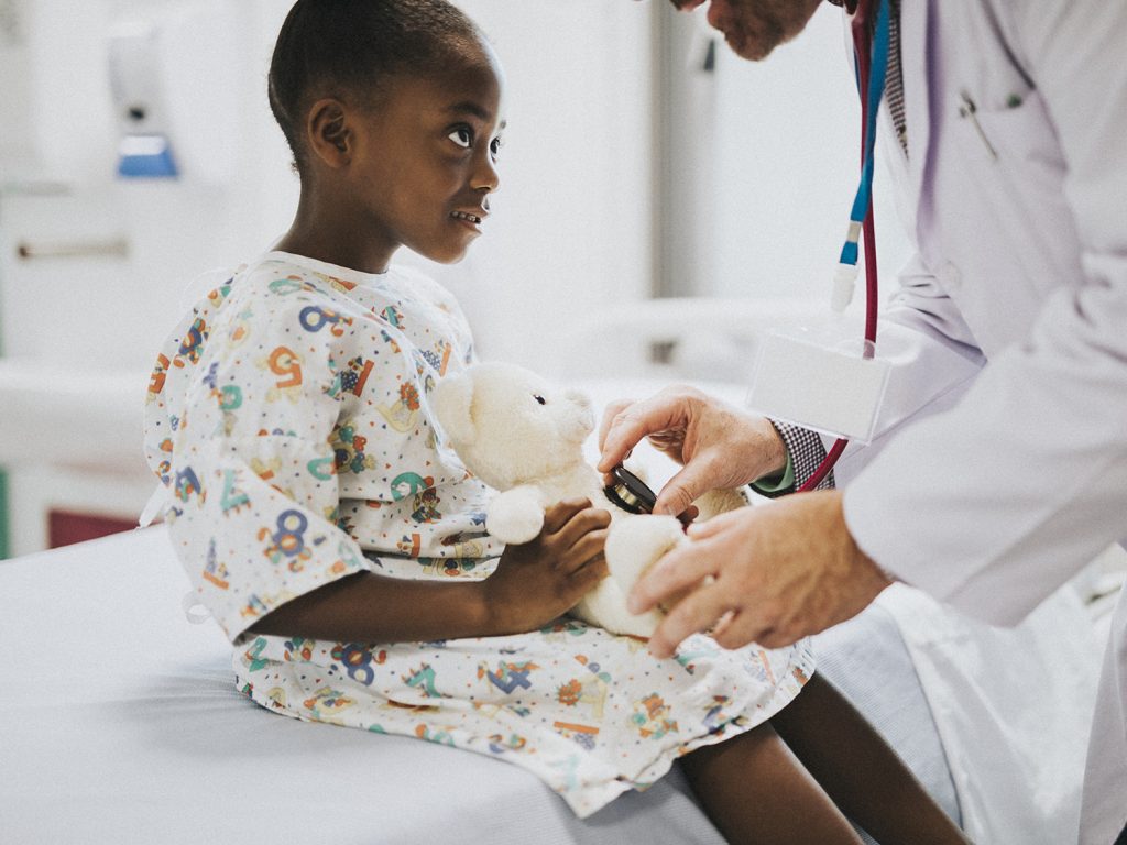 doctor preparing your child for surgery