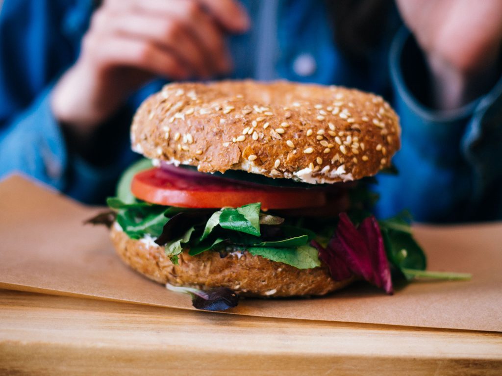 healthy foods: veggie burgers