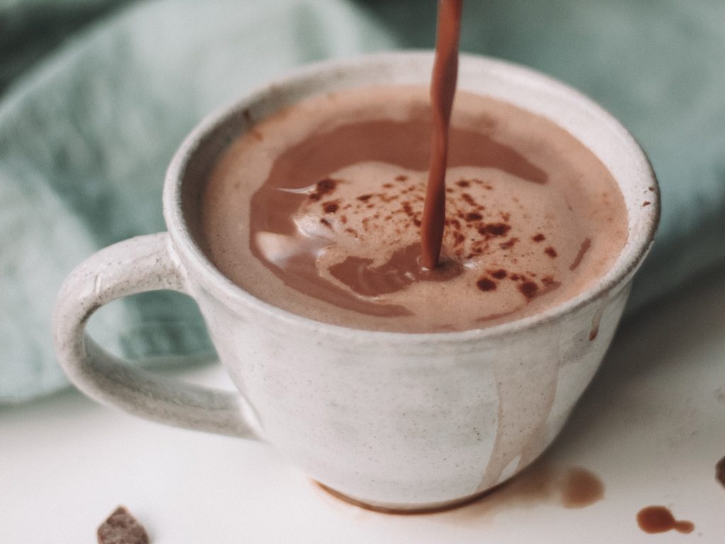 healthy holiday treat: hot cocoa